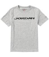 Jordan Big Boys 8-20 Short Sleeve VP Fast Jordan Graphic T-Shirt