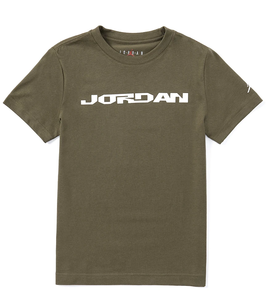 Jordan Big Boys 8-20 Short Sleeve VP Fast Jordan Graphic T-Shirt