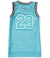 Jordan Big Boys Sleeveless Playoff Specked Jersey Tank