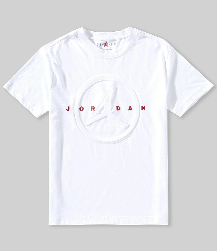 Jordan Big Boys Short Sleeve Practice Tape Embossed T-Shirt