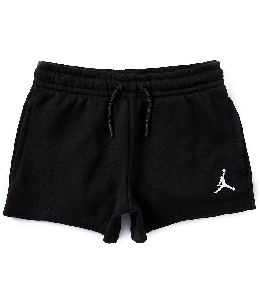 Jordan Big Girls 7-16 Brooklyn Essentials Fleece Shorts