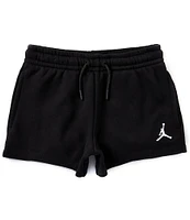 Jordan Big Girls 7-16 Brooklyn Essentials Fleece Shorts