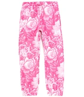 Jordan Big Girls 7-16 Brooklyn Essentials Floral-Printed Fleece Jogger Pants