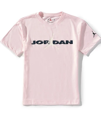 Jordan Big Girls 7-16 Crafted Utility Short Sleeve T-Shirt