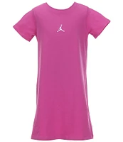 Jordan Big Girls 7-16 Short-Sleeve Brooklyn T-Shirt Dress