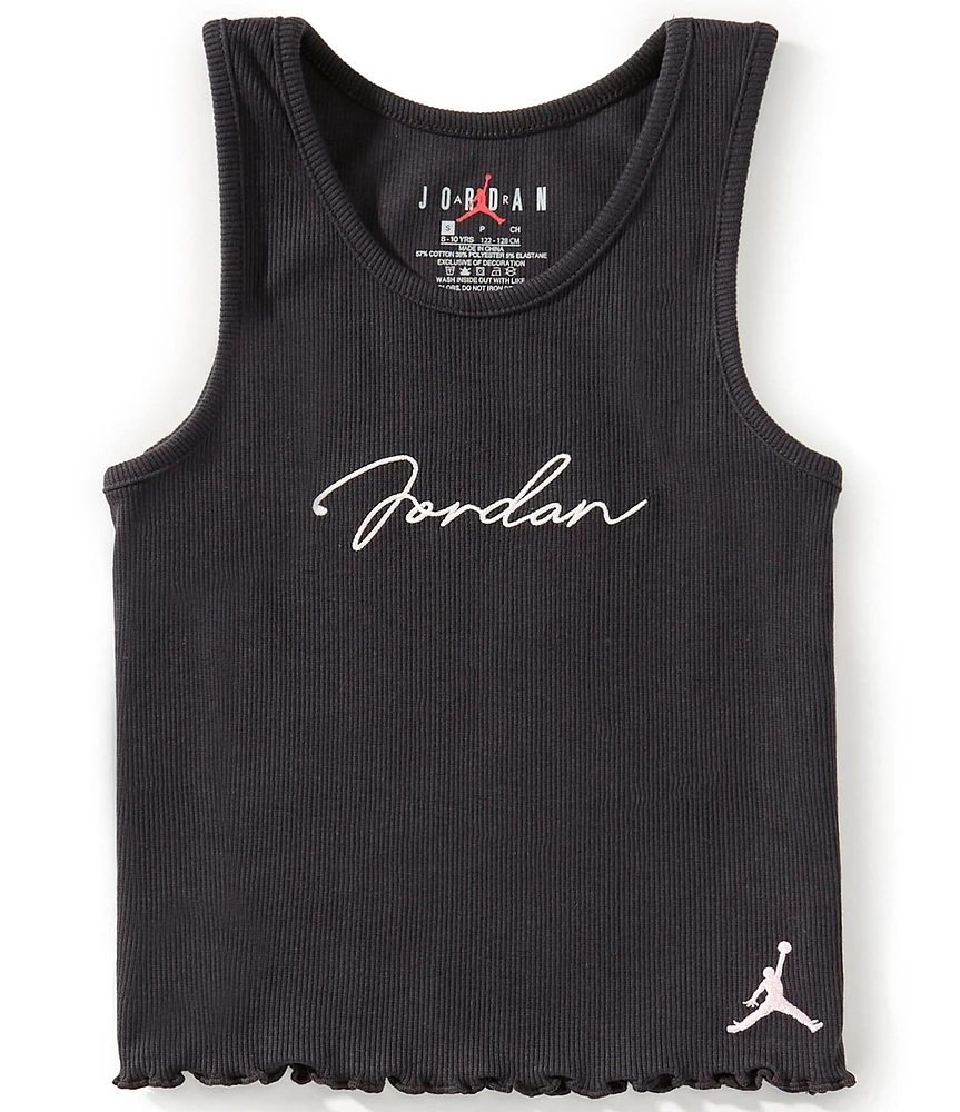 Jordan Big Girls 7-16 Sleeveless Hidden In Plain Sight Tank Top