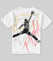 Jordan Big Girls 7-16 Take Flight Jumpman Short Sleeve Graphic T-Shirt