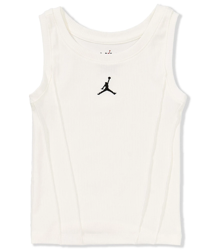 Jordan Big Girls 7-16 Training Camp Crop Tank Top