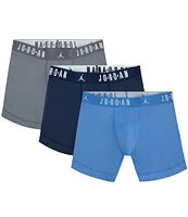 Jordan Flight Cotton Core 6#double; Inseam Boxer Briefs 3-Pack