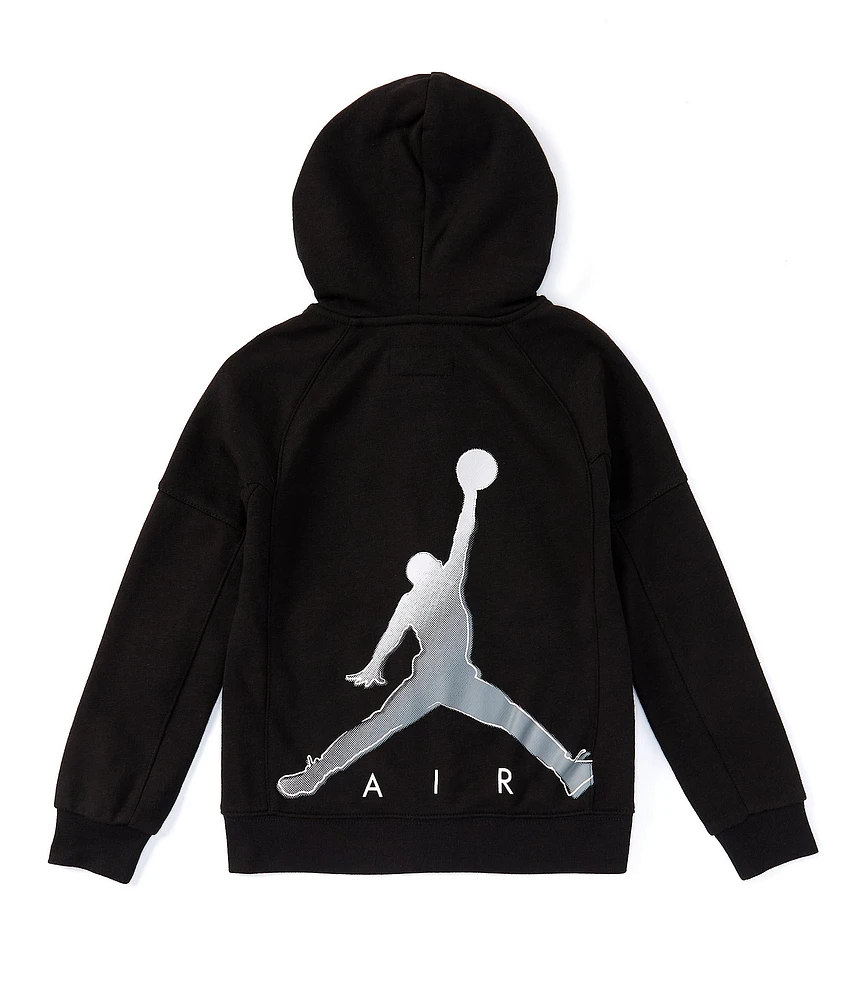 Jordan Little Boys 2T-4T Long Sleeve Jumpman Full-Zip Graphic Hoodie