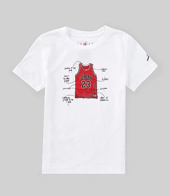 Jordan Little Boys 2T-4T Short Sleeve The Jersey T-Shirt