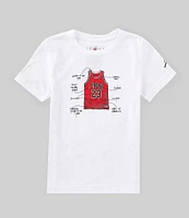 Jordan Little Boys 2T-4T Short Sleeve The Jersey T-Shirt