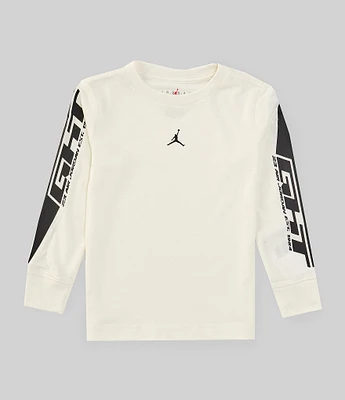 Jordan Little Boys 2T-7 Long Sleeve MVP Flight Graphic T-Shirt