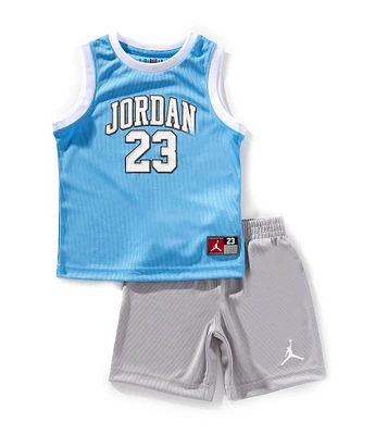 Jordan Little Boys 2T-7 Sleeveless Jordan 23 Jersey Tank & Shorts Set