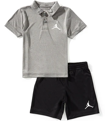 Jordan Little Boys 4-7 Dir-FIT Polo and Shorts Set