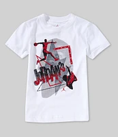 Jordan Little Boys 4-7 Short Sleeve 3 Peat T-Shirt