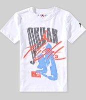 Jordan Little Boys Short-Sleeve Fadeaway Flight T-Shirt