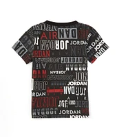 Jordan Little Boys 4-7 Short Sleeve Fan Love T-Shirt