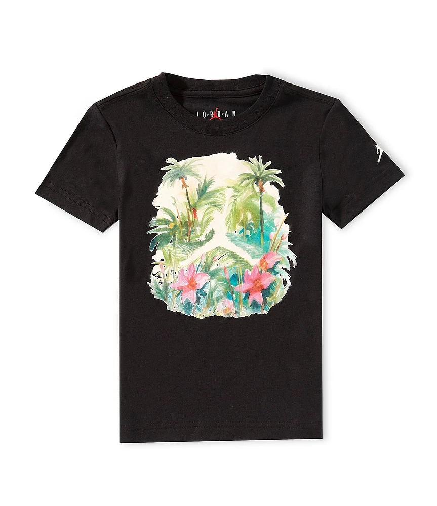 Jordan Little Boys 4-7 Short-Sleeve Flight Essentials Poolside T-Shirt