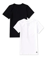 Jordan Little Boys 6-20 Short Sleeve Flight Base T-Shirt 2-Pack