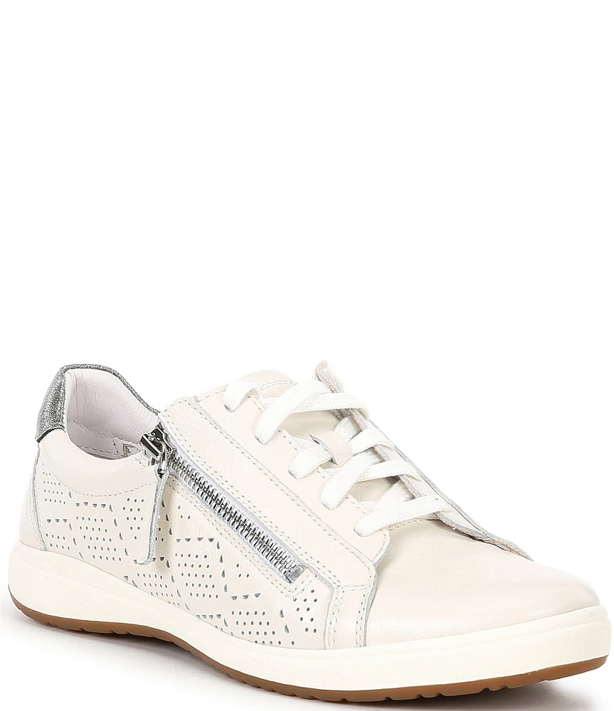 Josef Seibel Caren 65 Leather Zip Sneakers