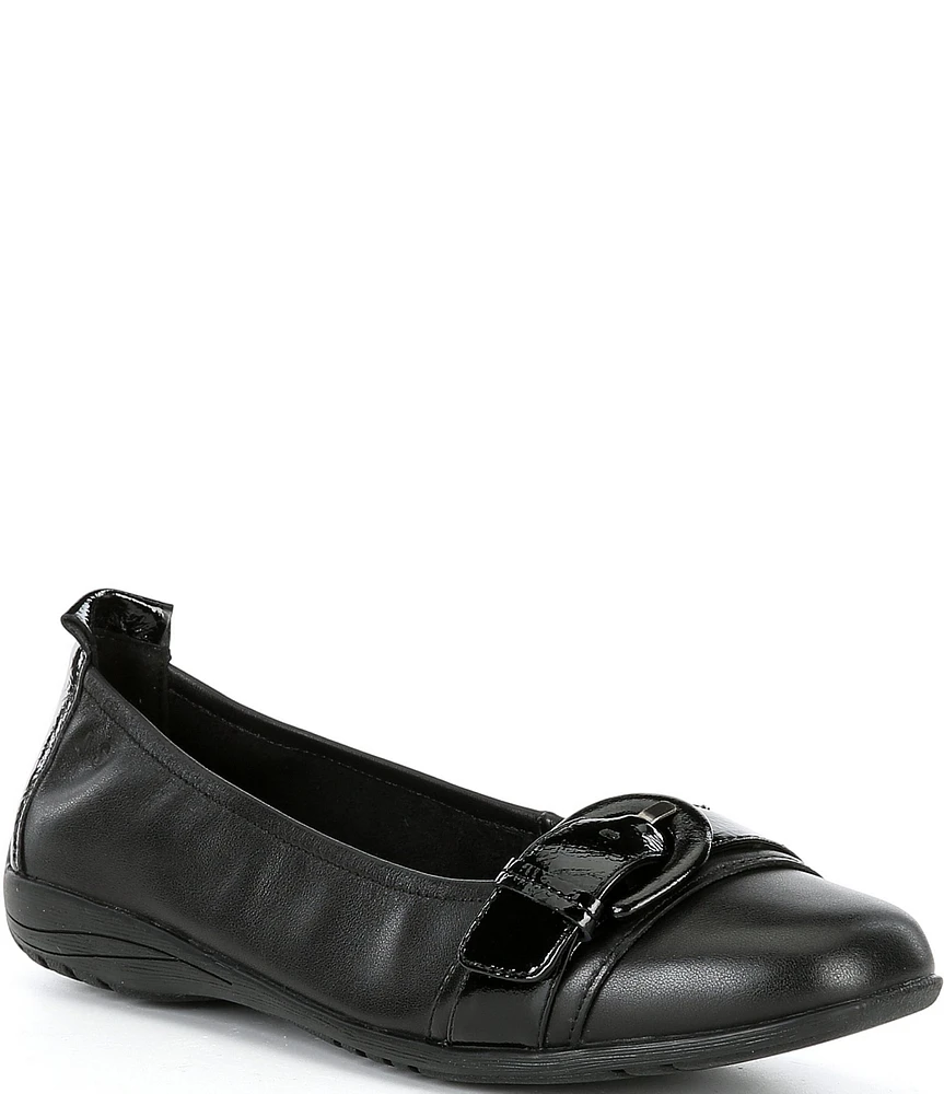 Josef Seibel Fenja 23 Leather Ballerina Slip-On Flats