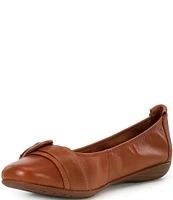 Josef Seibel Fenja 23 Leather Ballerina Slip-On Flats