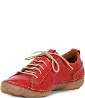 Josef Seibel Fergey 56 Leather Lace-Up Oxford Sneakers