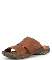 Josef Seibel Men's Logan Leather 21 Slides