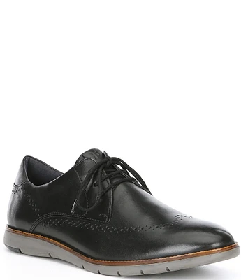 Josef Seibel Men's Tyler 33 Leather Brogue Detail Oxfords