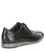 Josef Seibel Men's Tyler 33 Leather Brogue Detail Oxfords