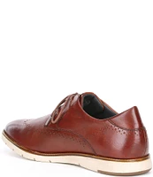 Josef Seibel Men's Tyler 33 Leather Brogue Detail Oxfords