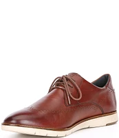 Josef Seibel Men's Tyler 33 Leather Brogue Detail Oxfords