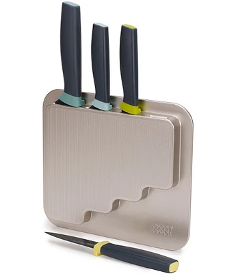 Joseph Joseph DoorStore™ Knives 4-piece Elevate™ Knife Set with In-Cupboard Storage Case