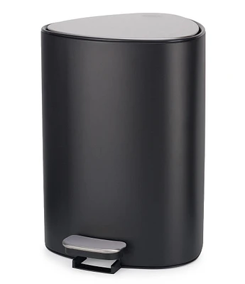 Joseph Joseph EasyStore 5L Pedal Bin Matte Black Trash Can