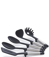 Joseph Joseph Elevate Silicone Carousel 5-Piece Utensil Set with Rotating Storage Stand