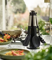 Joseph Joseph Elevate Silicone Carousel 5-Piece Utensil Set with Rotating Storage Stand