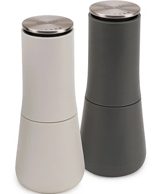 Joseph Joseph Milltop Non-Spill Salt & Pepper Mill Set- Gray