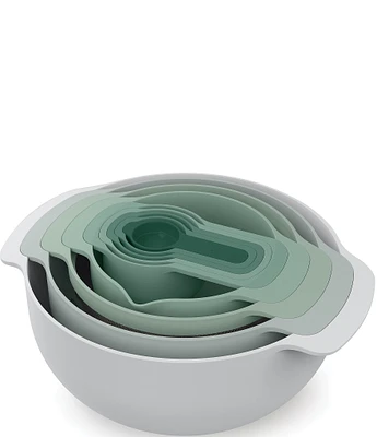 Joseph Joseph Nest 9 Plus 9-Piece Food Preparation Set- Editions (Sage)