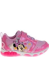 Josmo Girls' Disney Minnie Mouse Light-Up Sneakers (Infant)