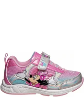 Josmo Girls' Disney Minnie Mouse Lighted Sneakers (Toddler)