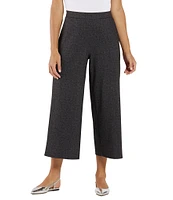 Jude Connally Lolly Jude Cloth Wrinkle Free Wide Leg Flat Front Cropped Pant