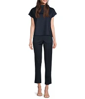 Jude Connally Tobi Jude Denim Slim Straight Leg Cropped Pants