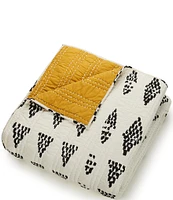 Jungalow Prosperity Geometric Pattern Reversible Mini Quilt Set