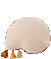 Jungalow Shelly Hooked Wool Tassel Pillow