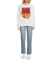 Junk Food Crewneck ACDC Fleece Sweatshirt