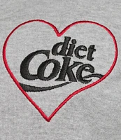 Junk Food Diet Coke Heart Short Sleeve Cropped T-Shirt