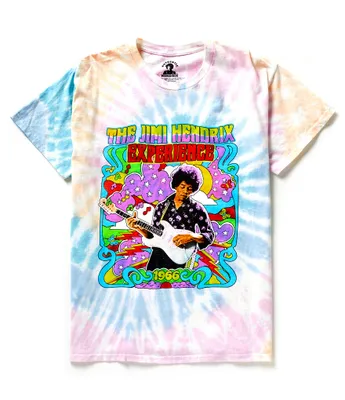 Junk Food Jimi Hendrix Ready Steady Tour Graphic Short Sleeve T-Shirt