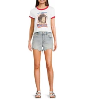 Junk Food Live In Concert Waylon Jennings Short Sleeve T-Shirt