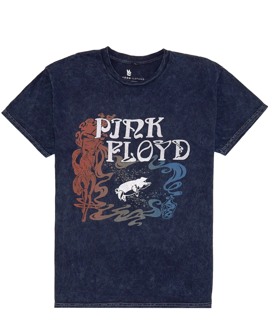 Junk Food Pink Floyd Art Nouveau Graphic T-Shirt